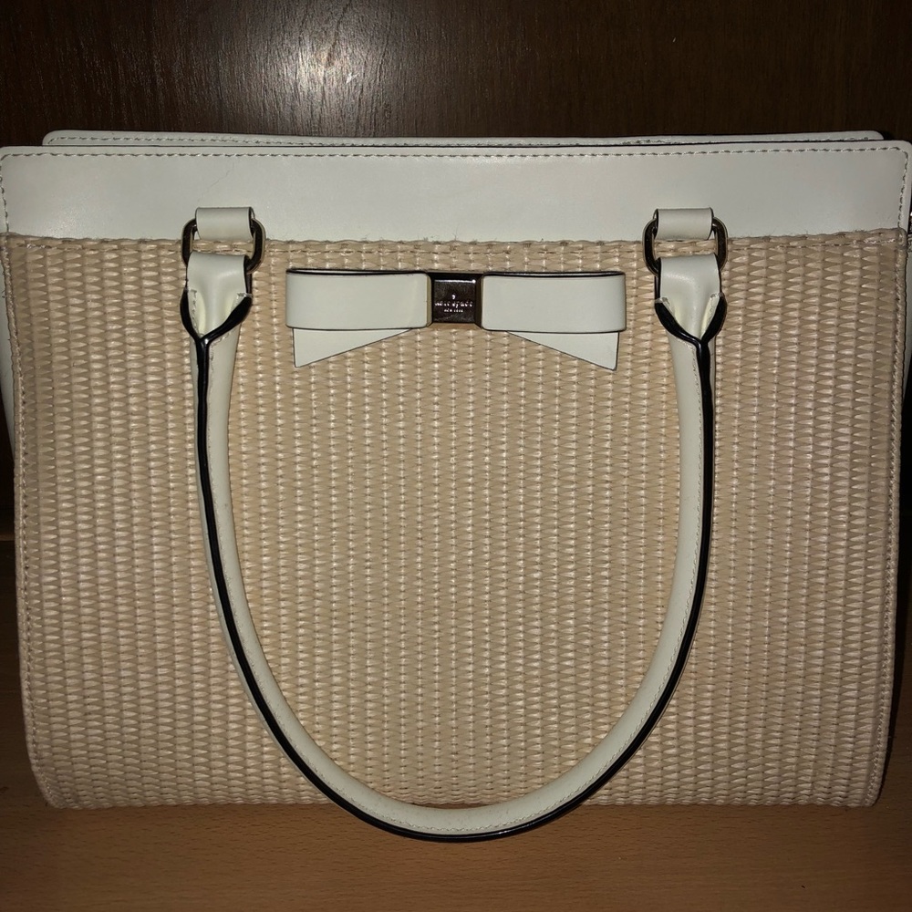 Kate Spade Straw Satchel